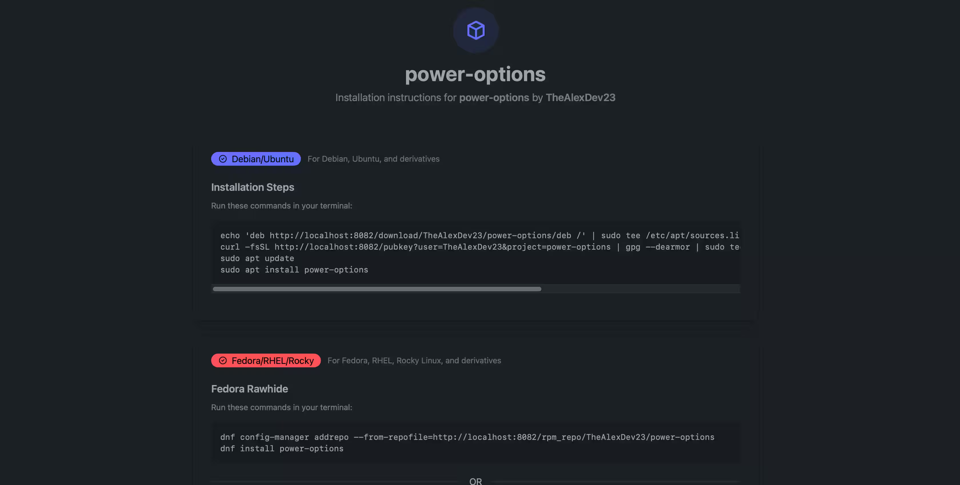 DistroPack - Main product screenshot demonstrating key features and user interface
