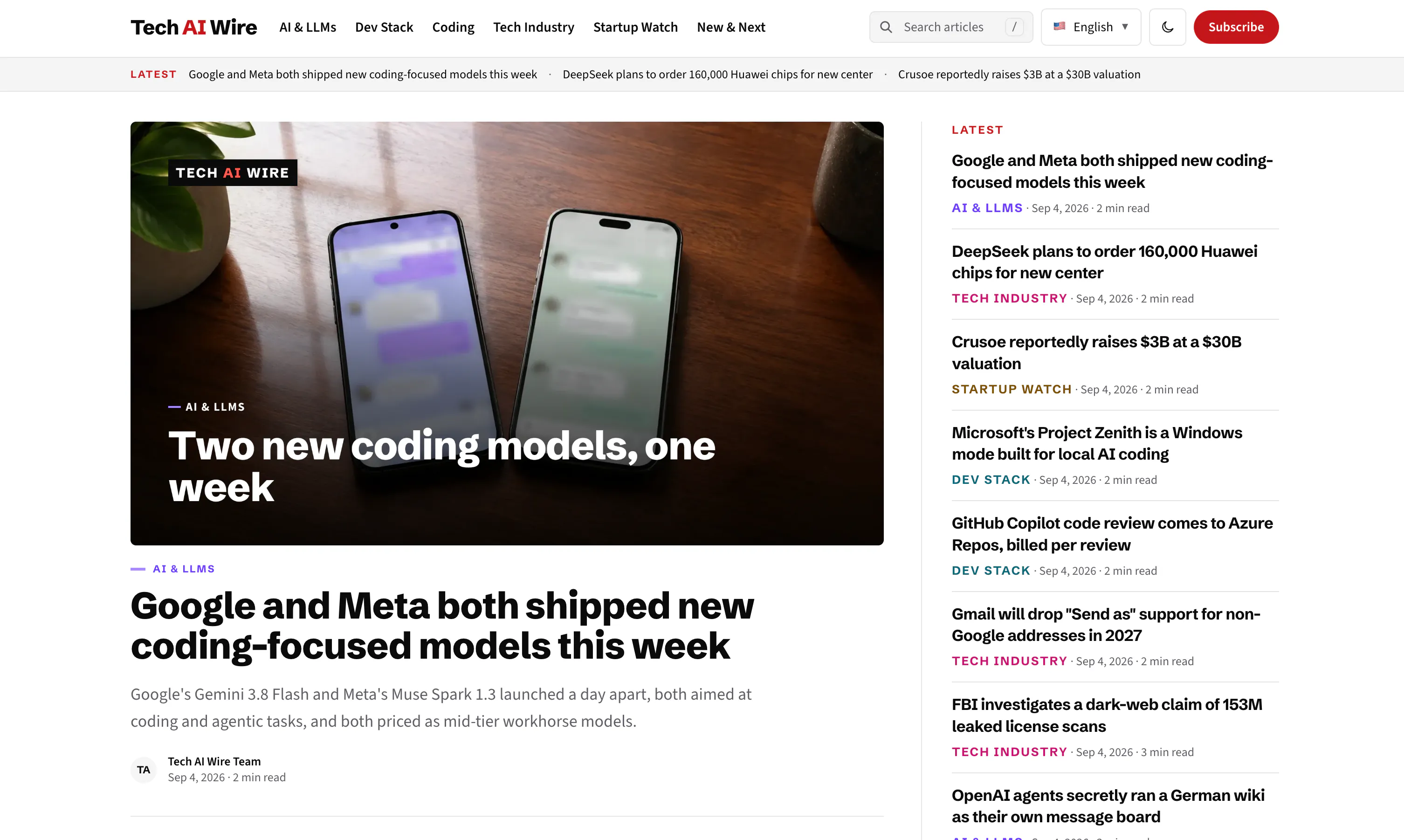 Tech AI Wire gallery image