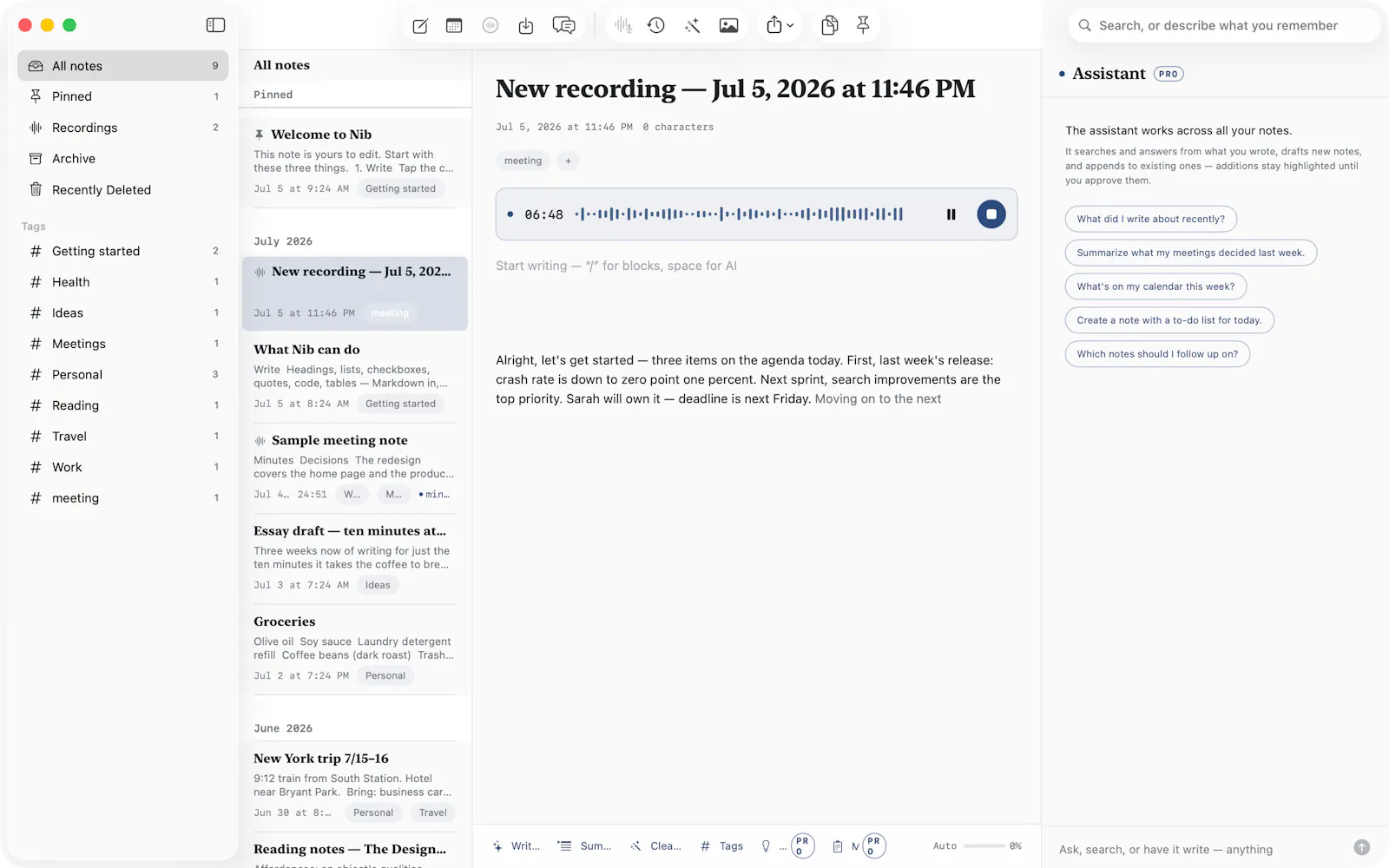 Nib screenshot 4