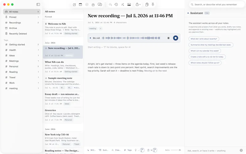 Nib screenshot 4
