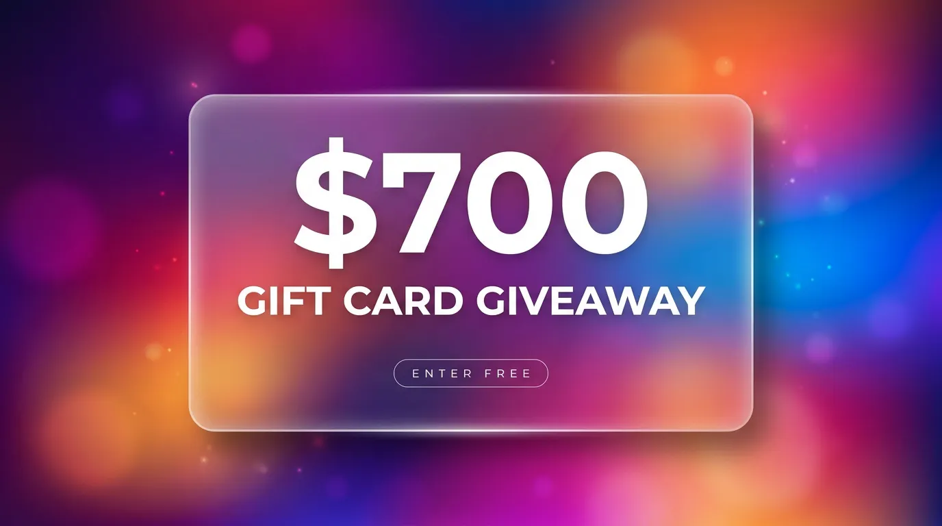 Win $700 to Spend Anywhere Free Giveaway gallery image