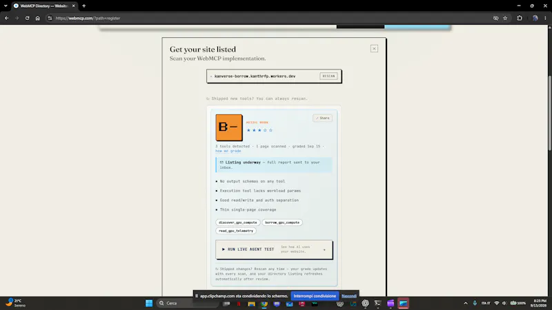 Kanverse GPU Borrow screenshot 4