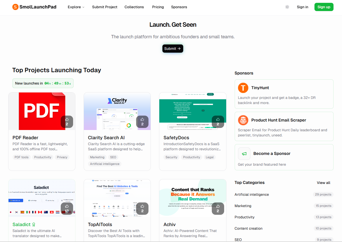 SmolLaunchPad gallery image