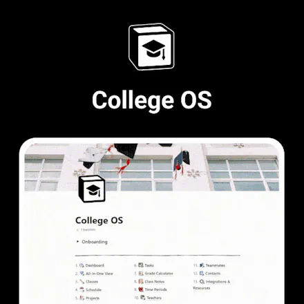 College OS gallery image