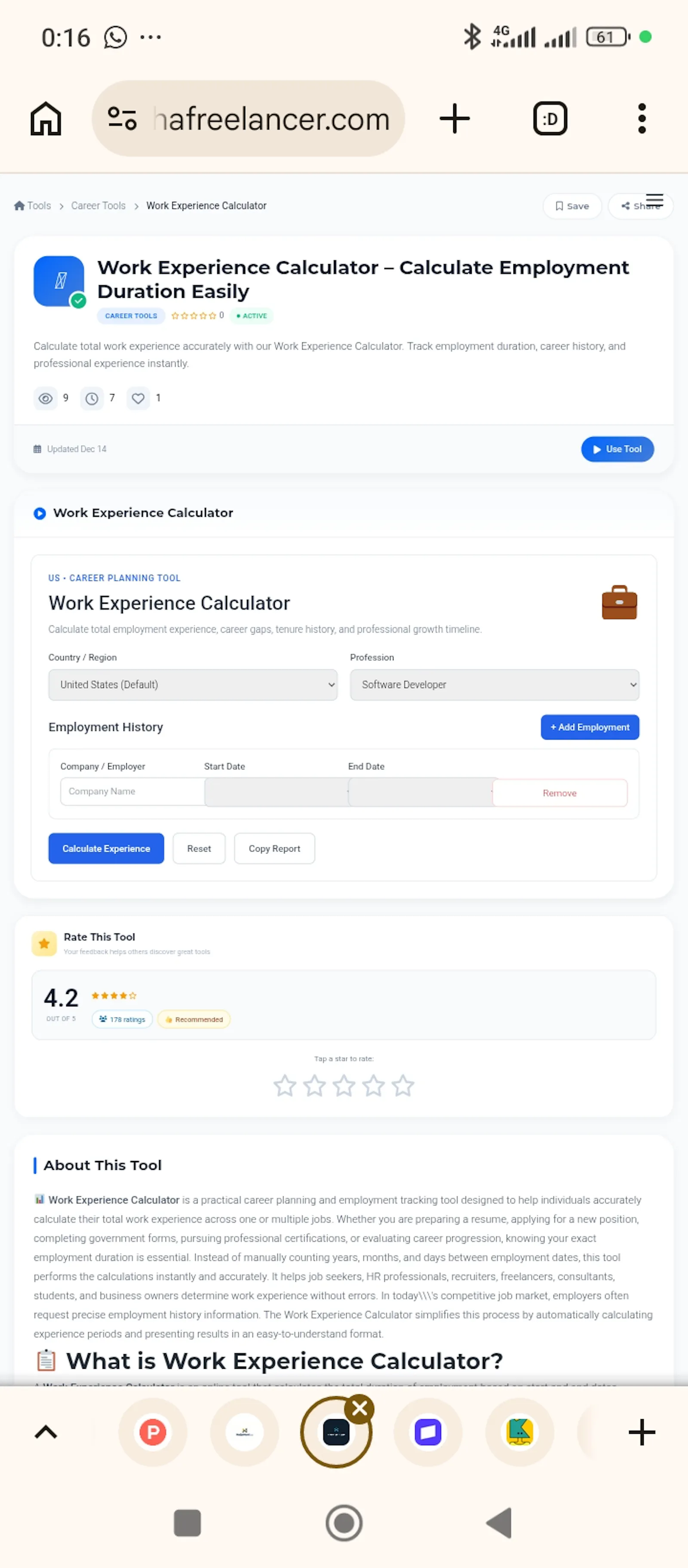 HAFreelancer.com screenshot 2