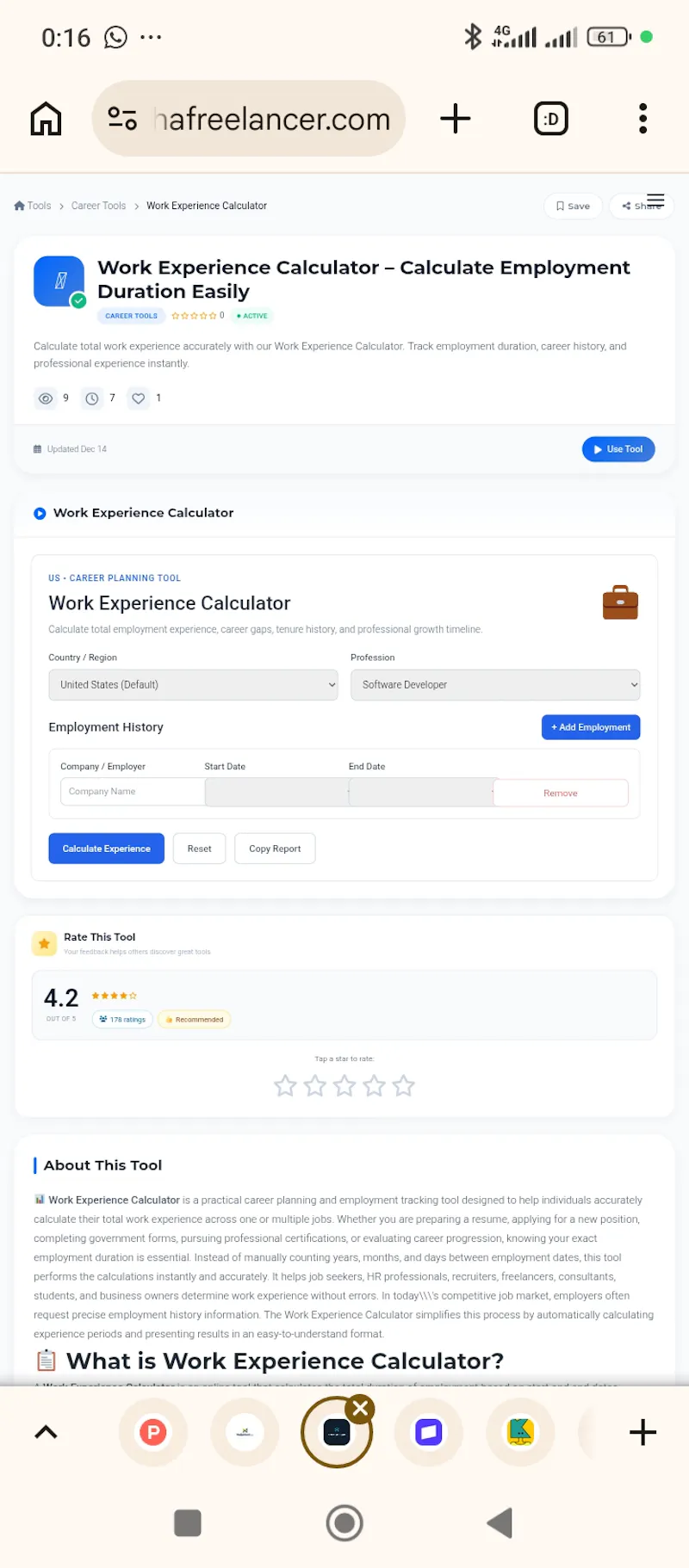 HAFreelancer.com screenshot 2