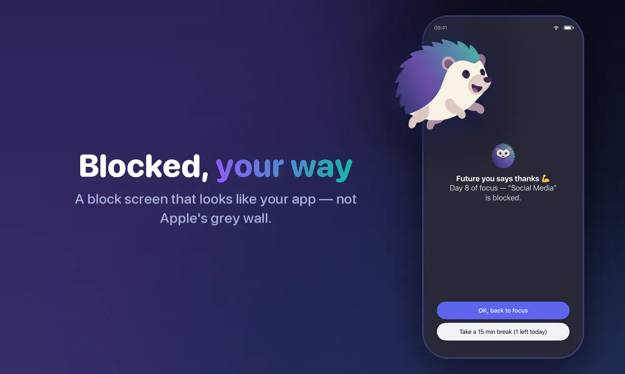 Quell: App Blocker & Focus gallery image