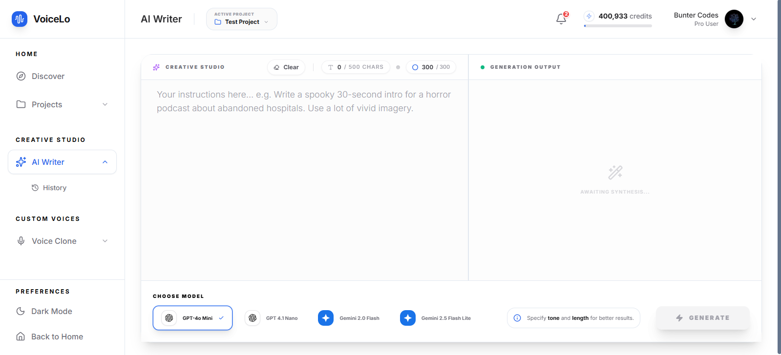 VoiceLo gallery image