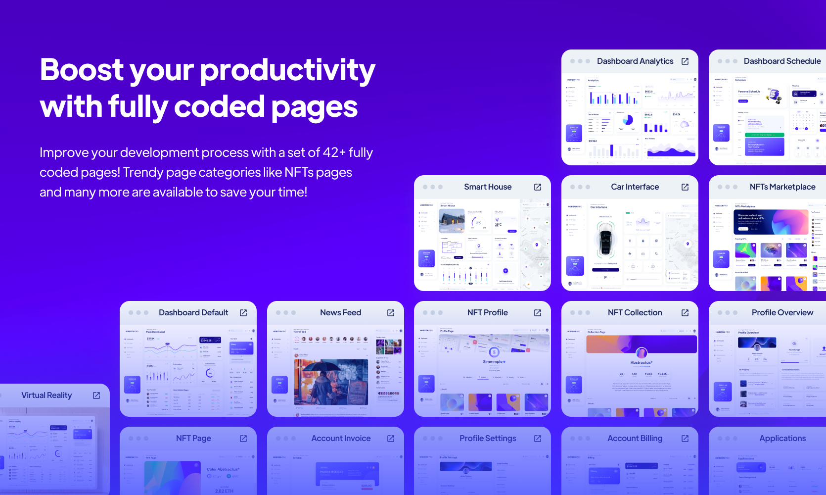 Horizon UI TypeScript Pro media 4