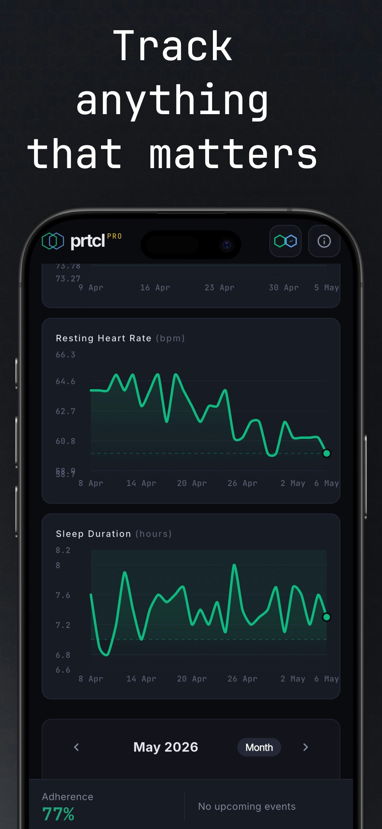 prtcl: health protocol tracker gallery image