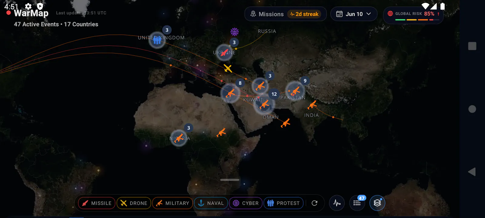 WarMap screenshot 4