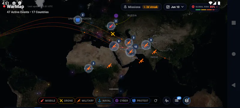 WarMap screenshot 4