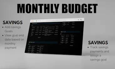 Notion Monthly Budget gallery image