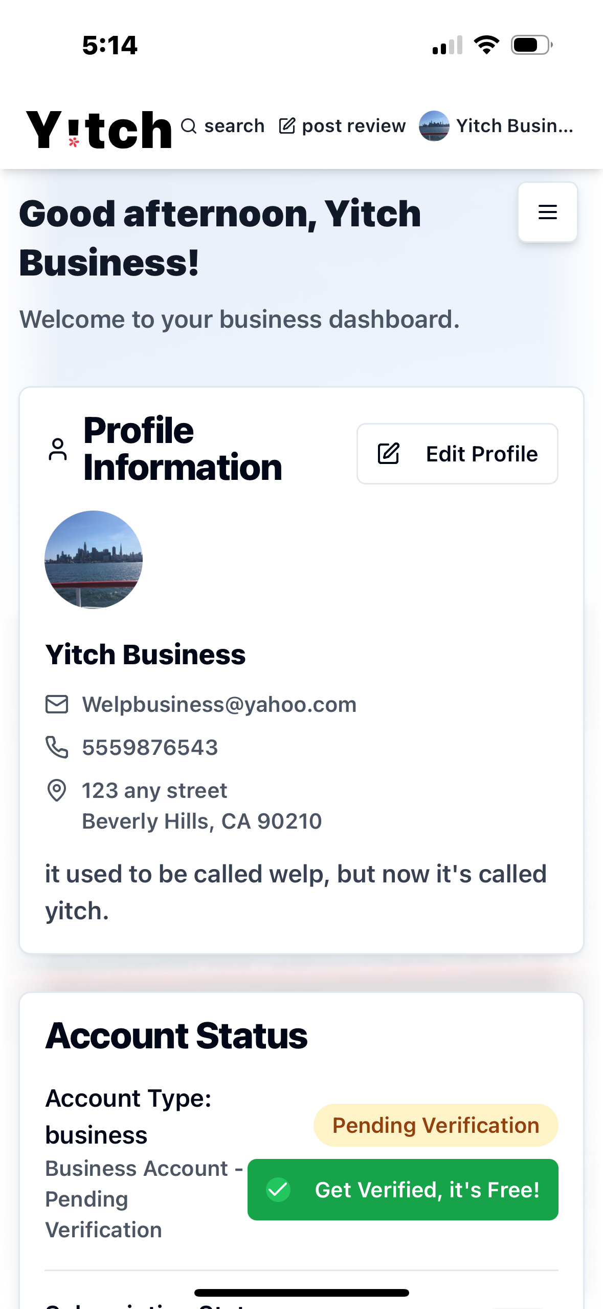 Yitch - Rate and Review Your Customers. gallery image
