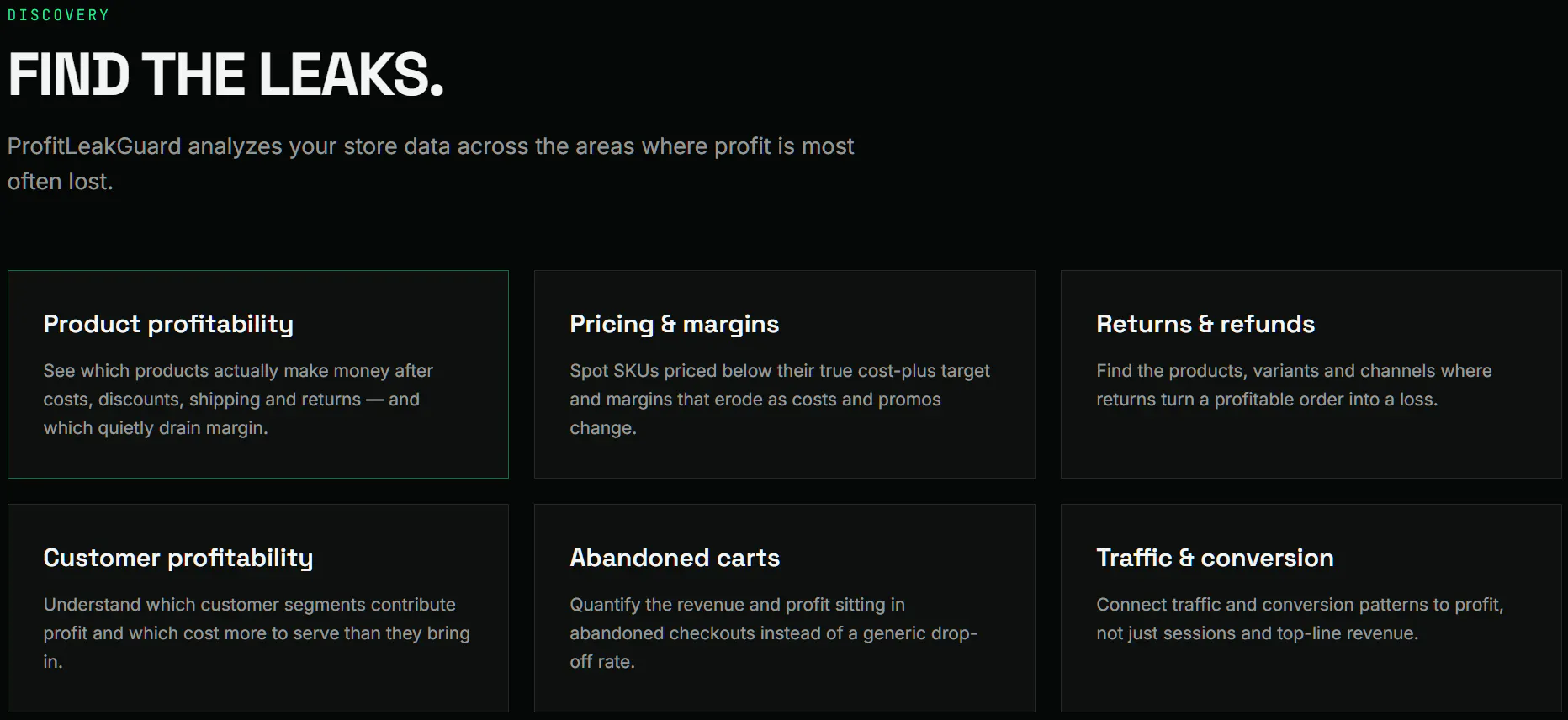 ProfitLeakGuard gallery image