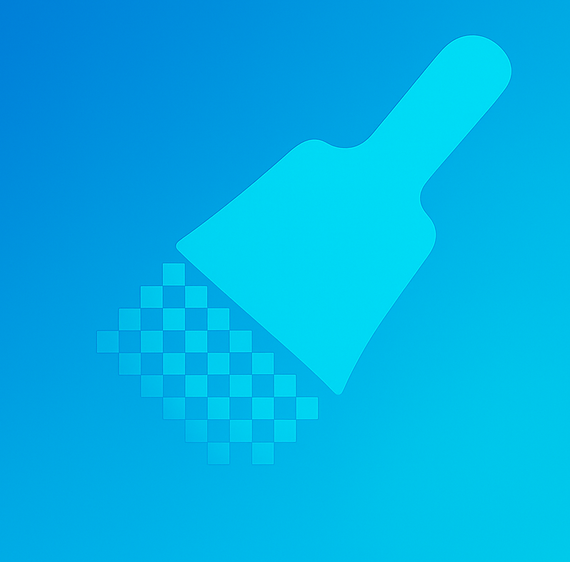 PixelWiper - Product Hunt launch logo