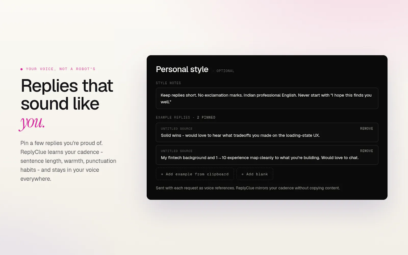 ReplyClue screenshot 5