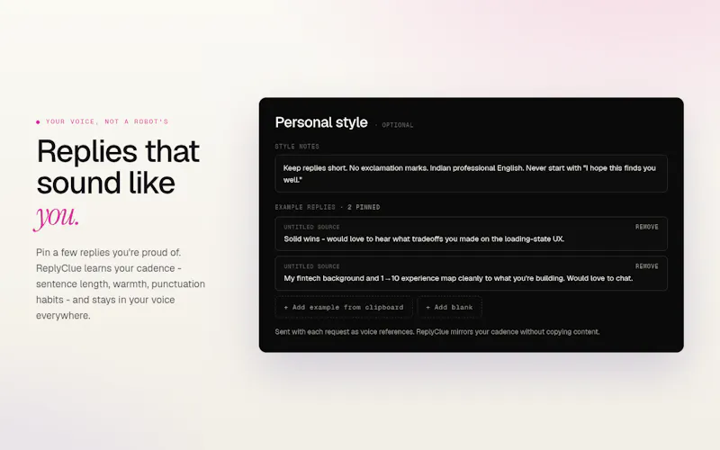 ReplyClue screenshot 5