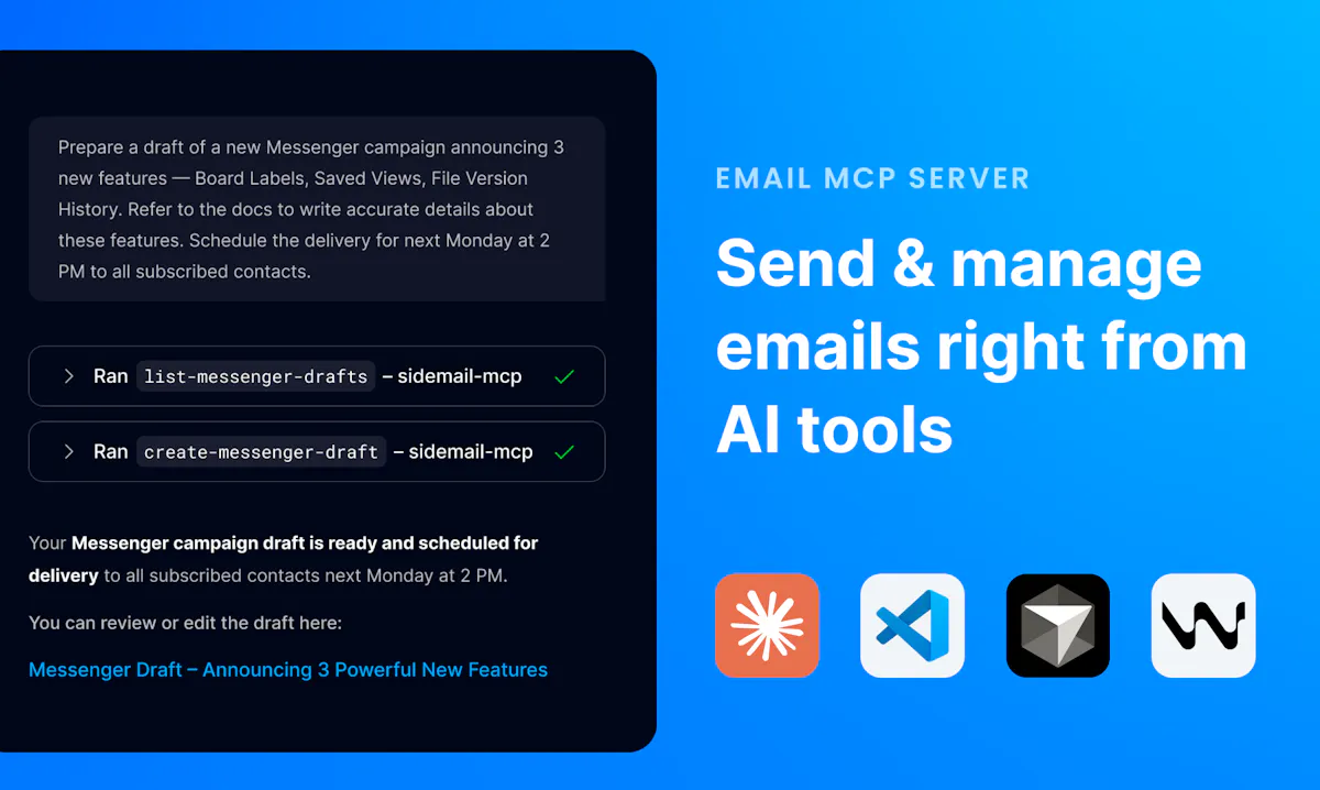 Sidemail MCP