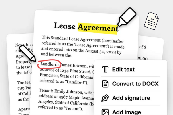 Famral PDF Editor - Screenshot 2 showing product features and functionality