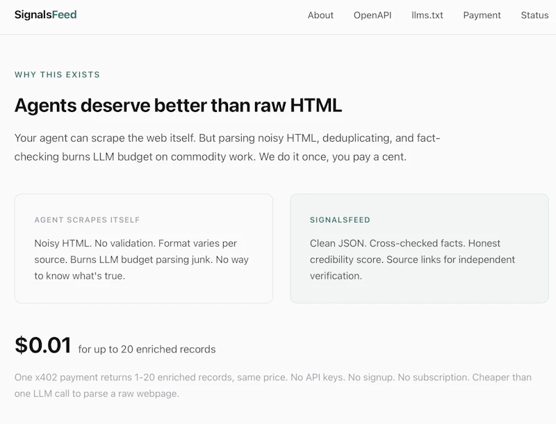 SignalsFeed screenshot 3