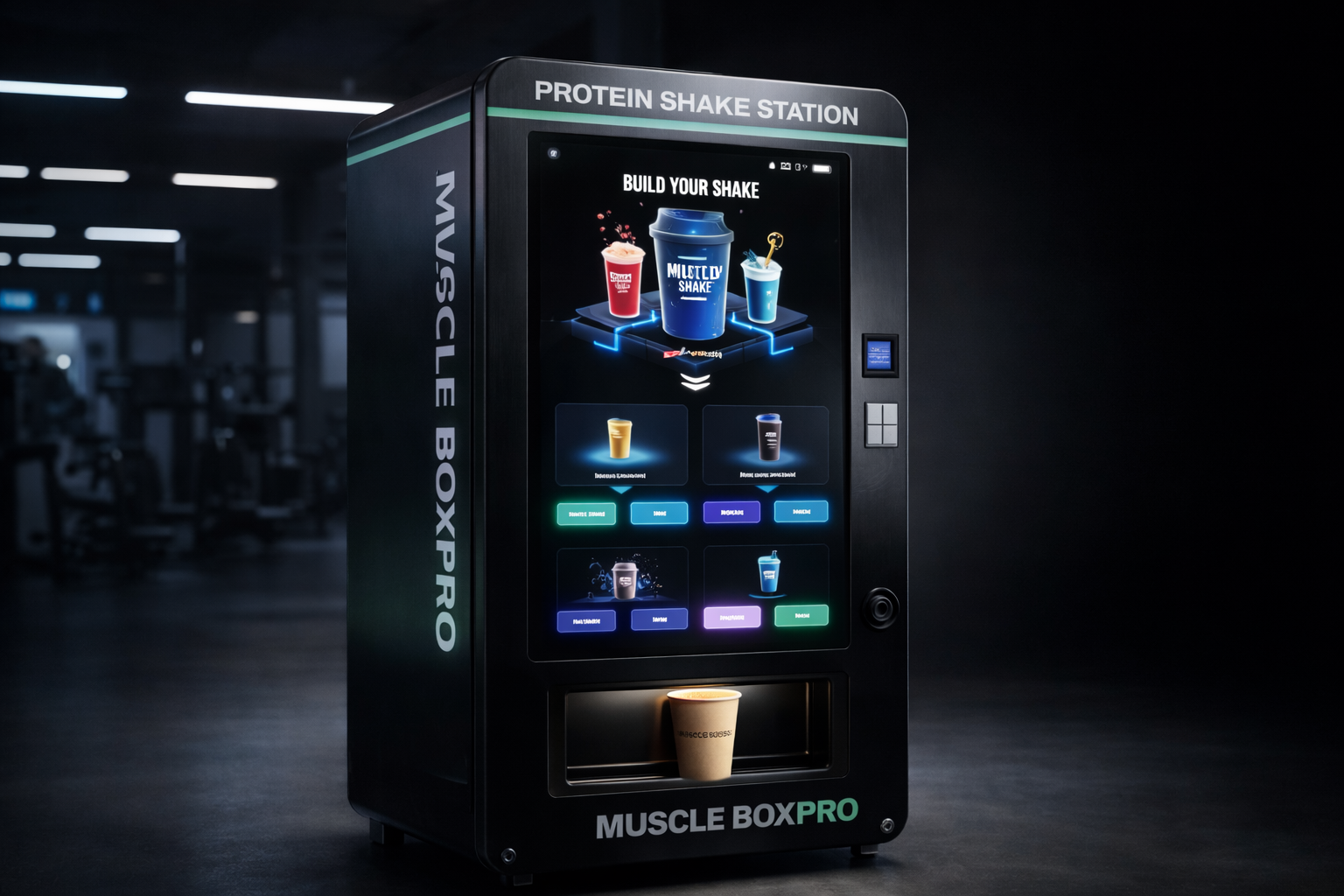 Protein Shake Vending Machine for Gyms media 1
