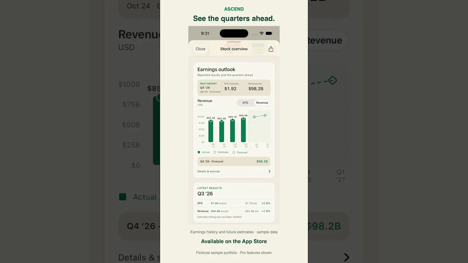 Ascend: Net Worth Tracker screenshot 1 (video preview)
