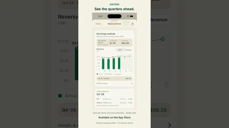 Ascend: Net Worth Tracker screenshot 1 (video preview)