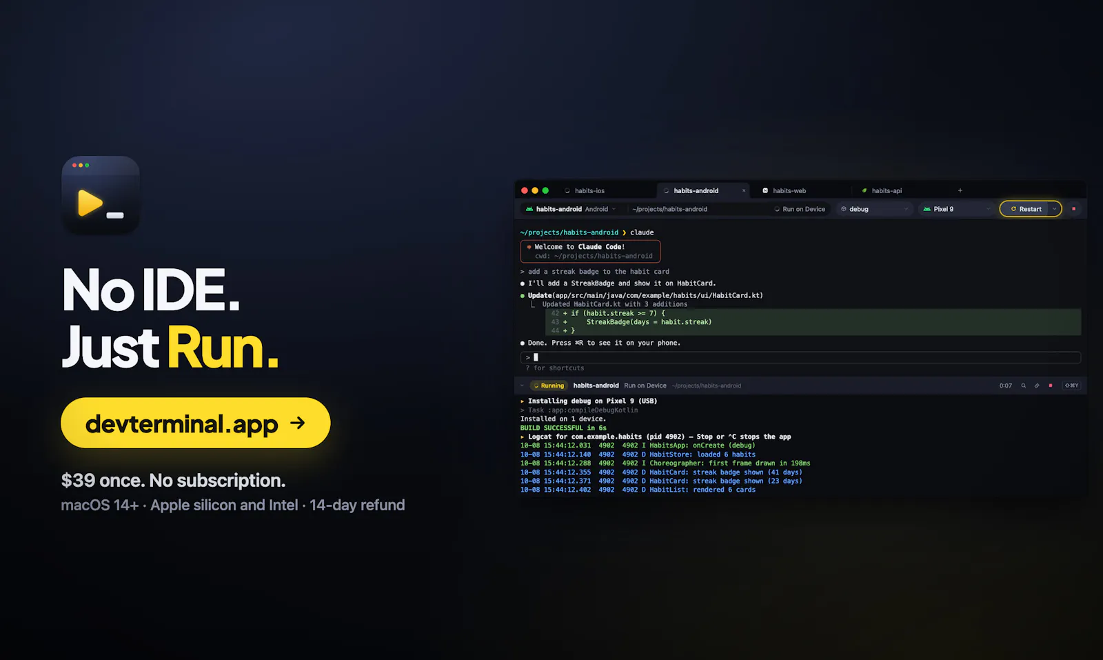 DevTerminal screenshot 7