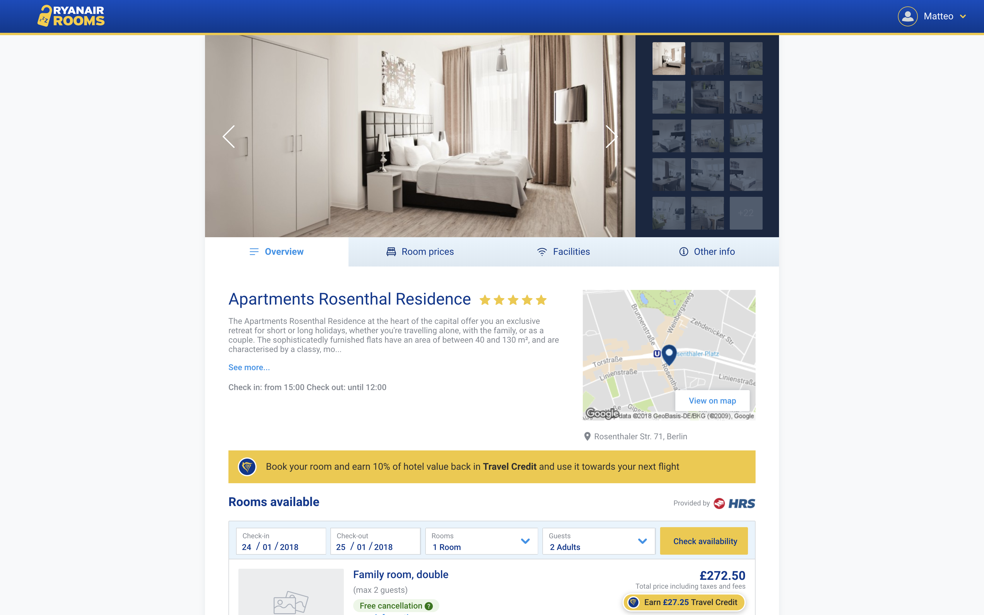 Ryanair Rooms gallery image