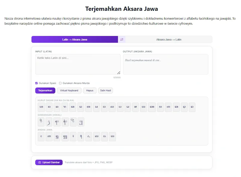 Aksara Jawa screenshot 1