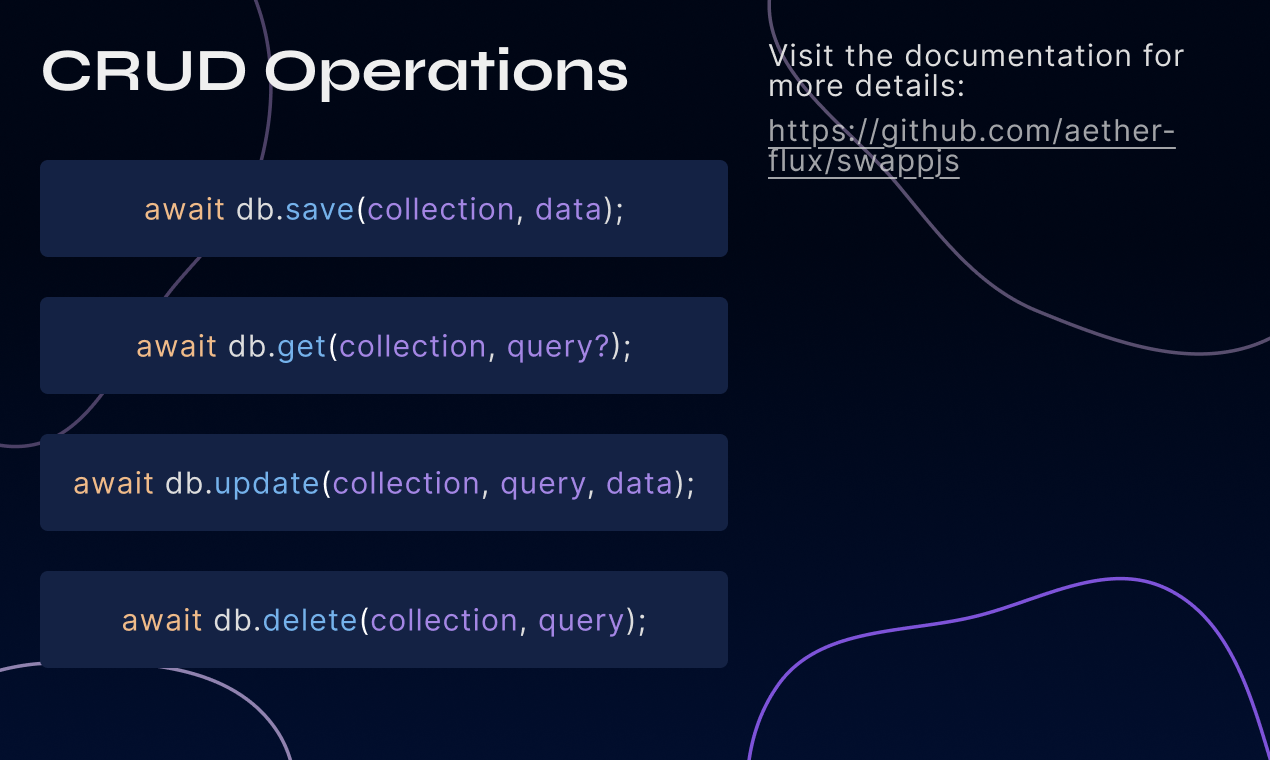 SWAPP.JS - Un linguaggio di query, qualsiasi database: semplifica le configurazioni DB media 2