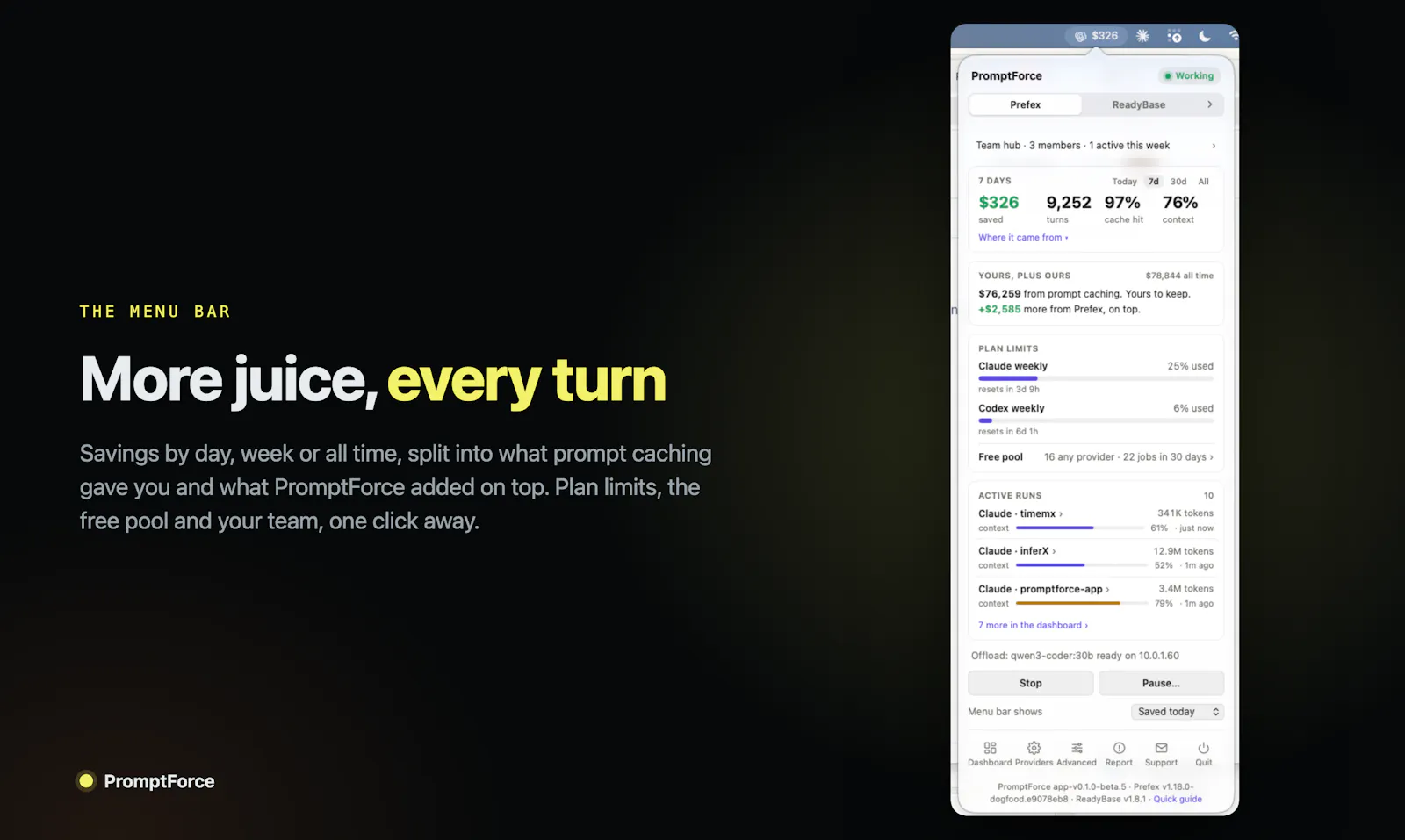 PromptForce screenshot 2