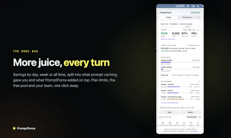 PromptForce screenshot 2