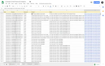 Email Parser & Analytics gallery image