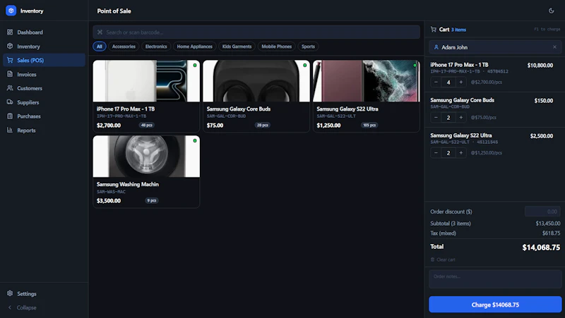 Inventory Manager POS Stock Control App screenshot 19