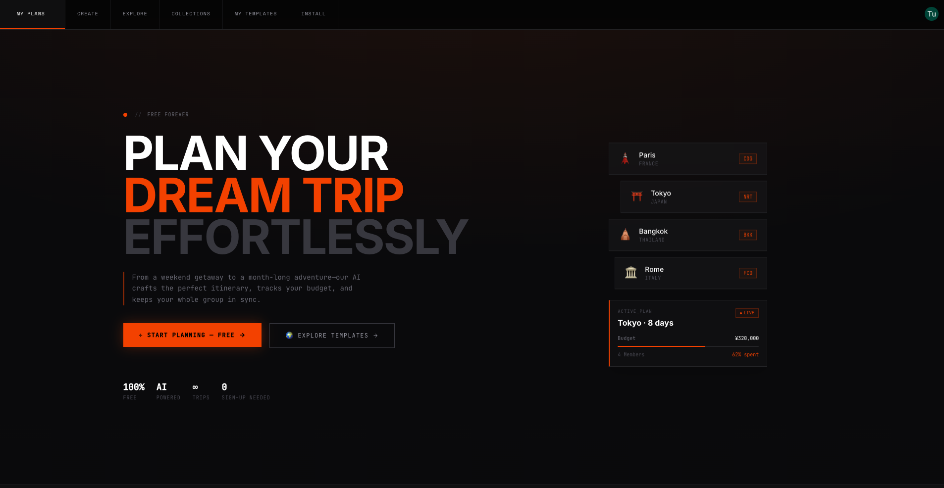 Travel Planner AI