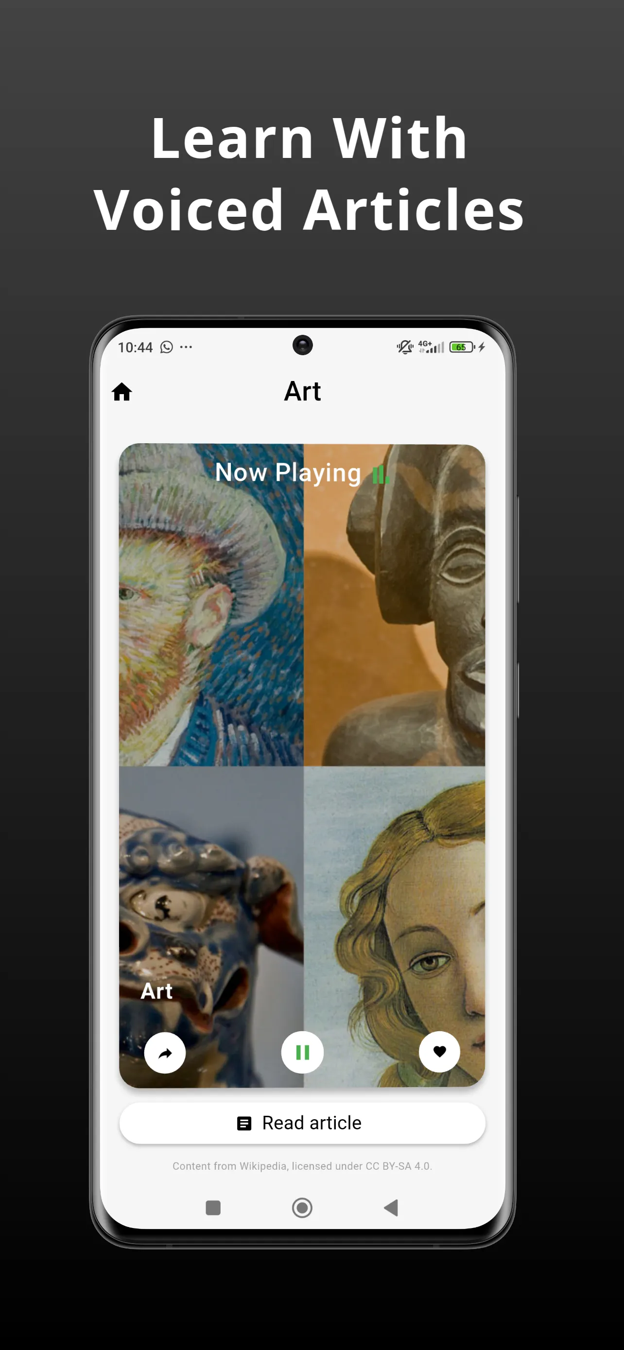 WikiReel - Wikipedia Meets Tiktok gallery image
