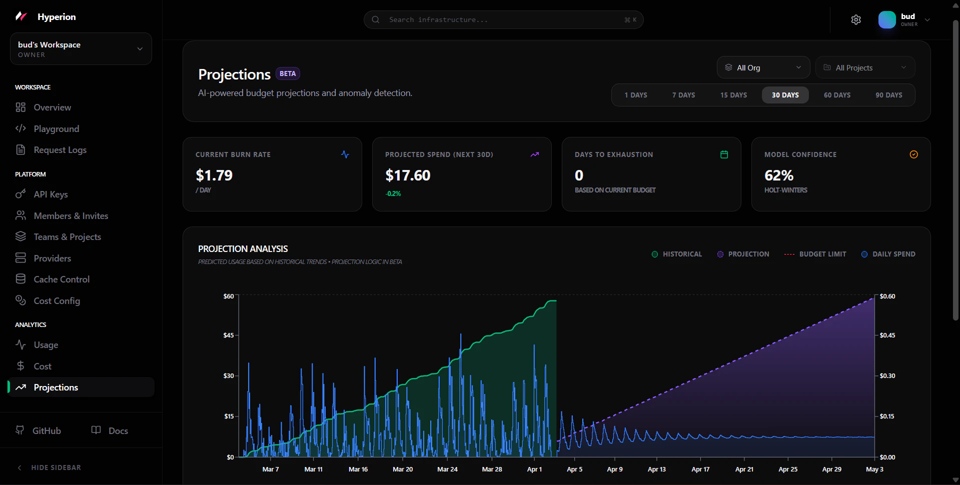 Hyperion screenshot 2