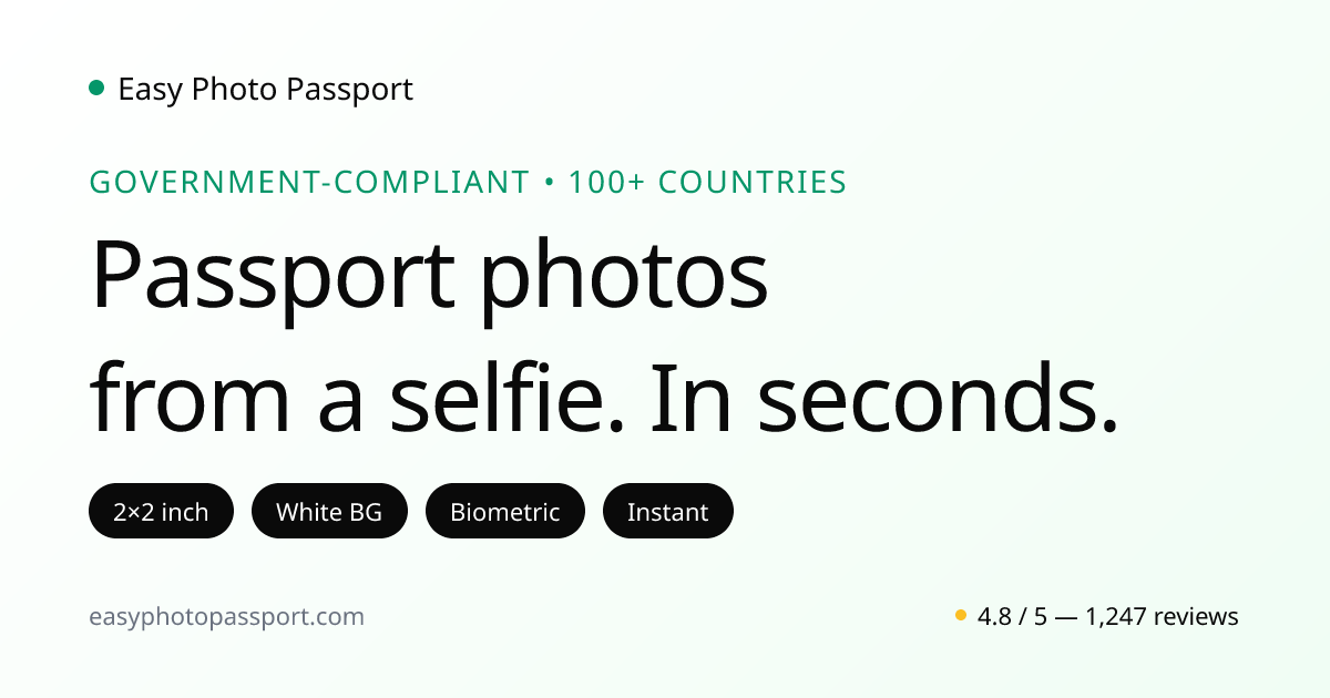 Easy Photo Passport gallery image