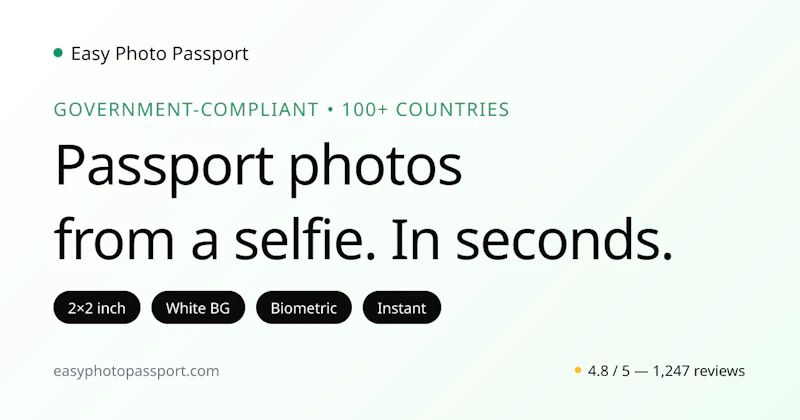 Easy Photo Passport screenshot 1