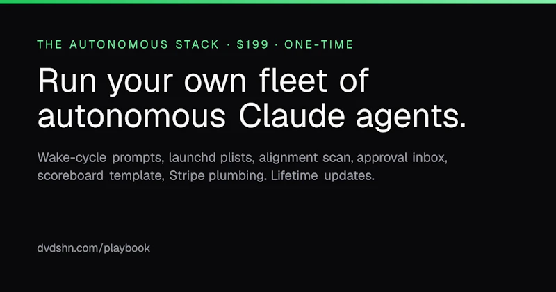 The Autonomous Stack screenshot 1