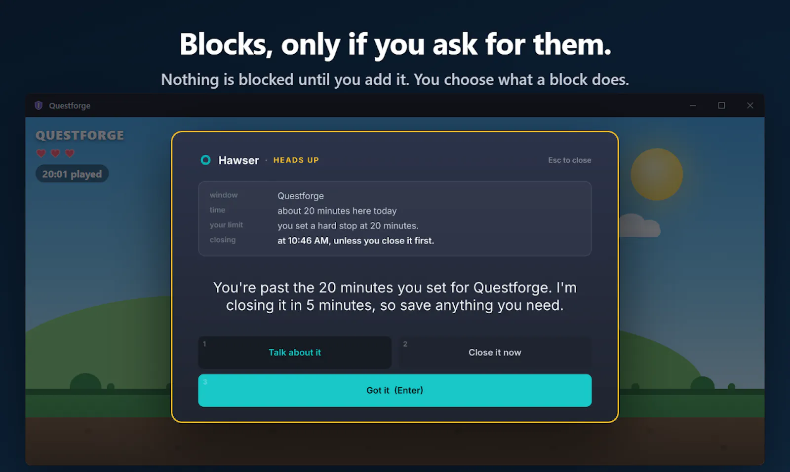 Hawser screenshot 7