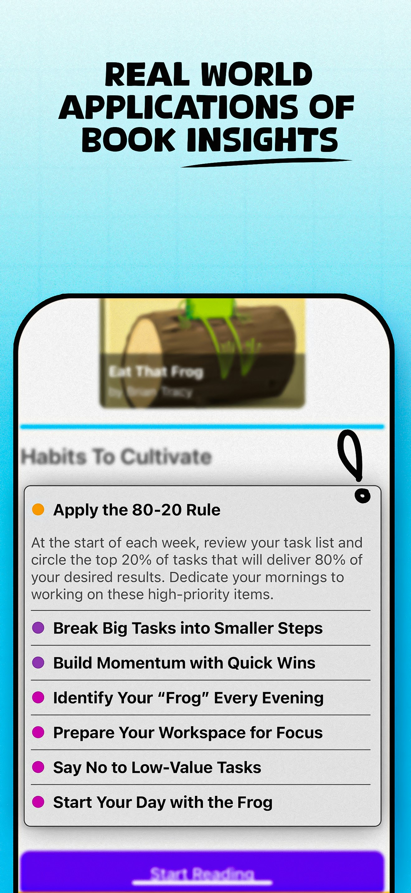 TempleReads - Build habits based on the best selling non fiction books media 4