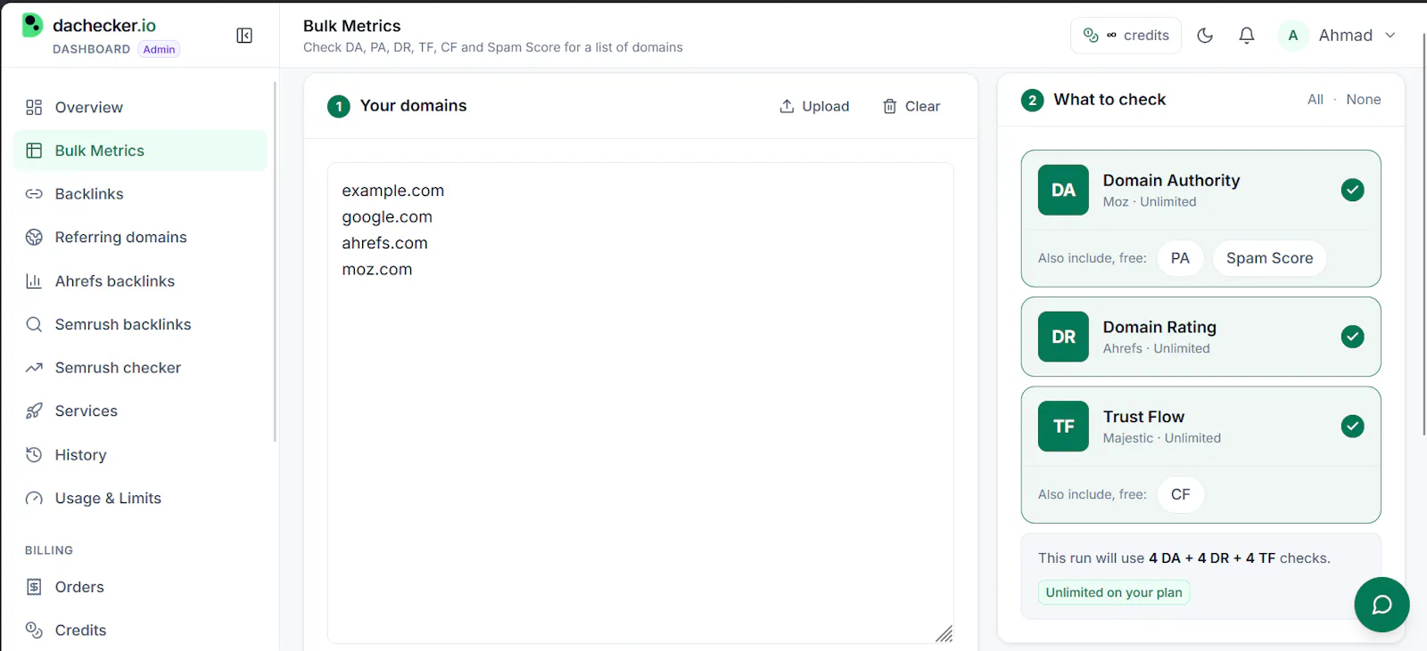 dachecker.io screenshot 4