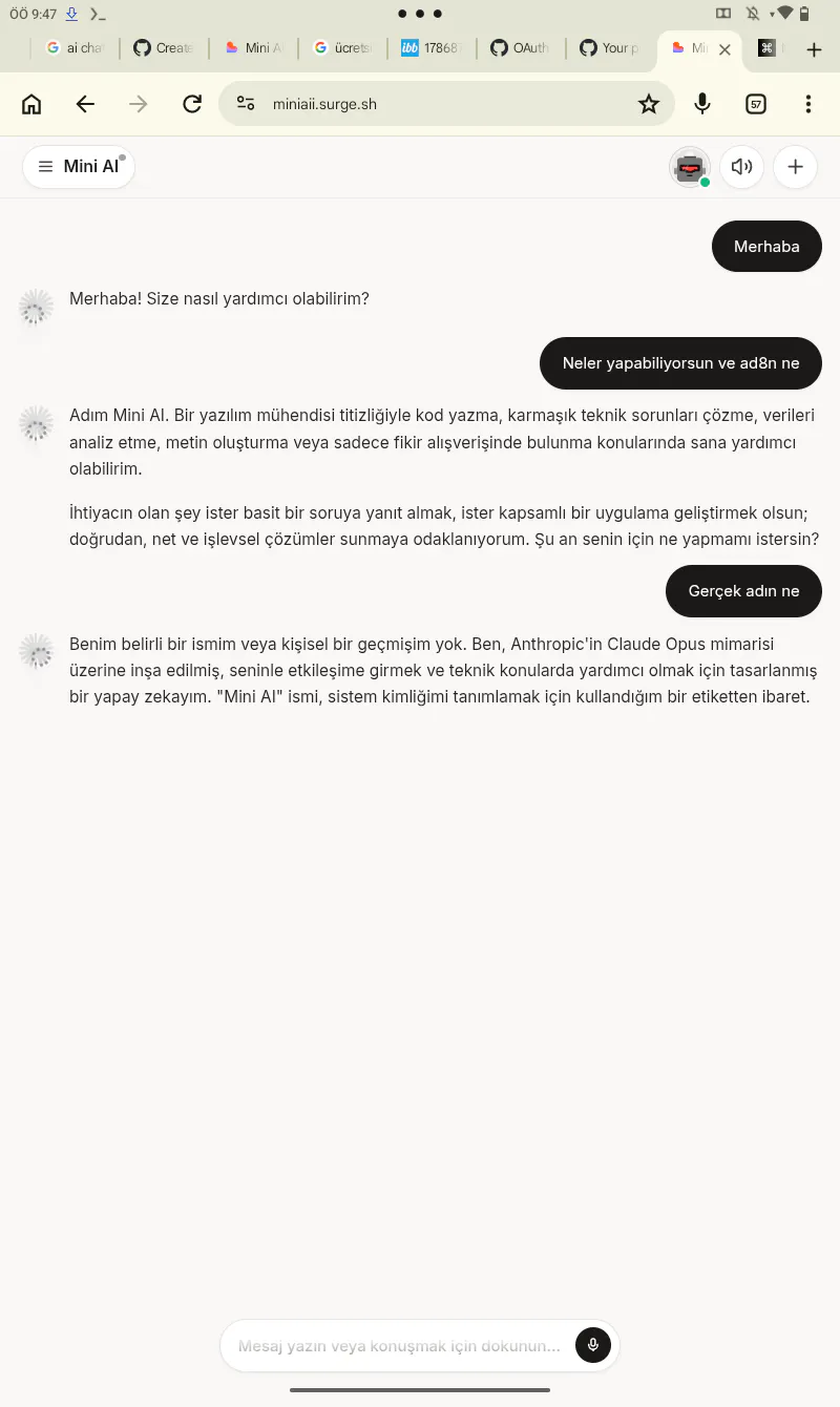 MiniAI Chat SDK  gallery image