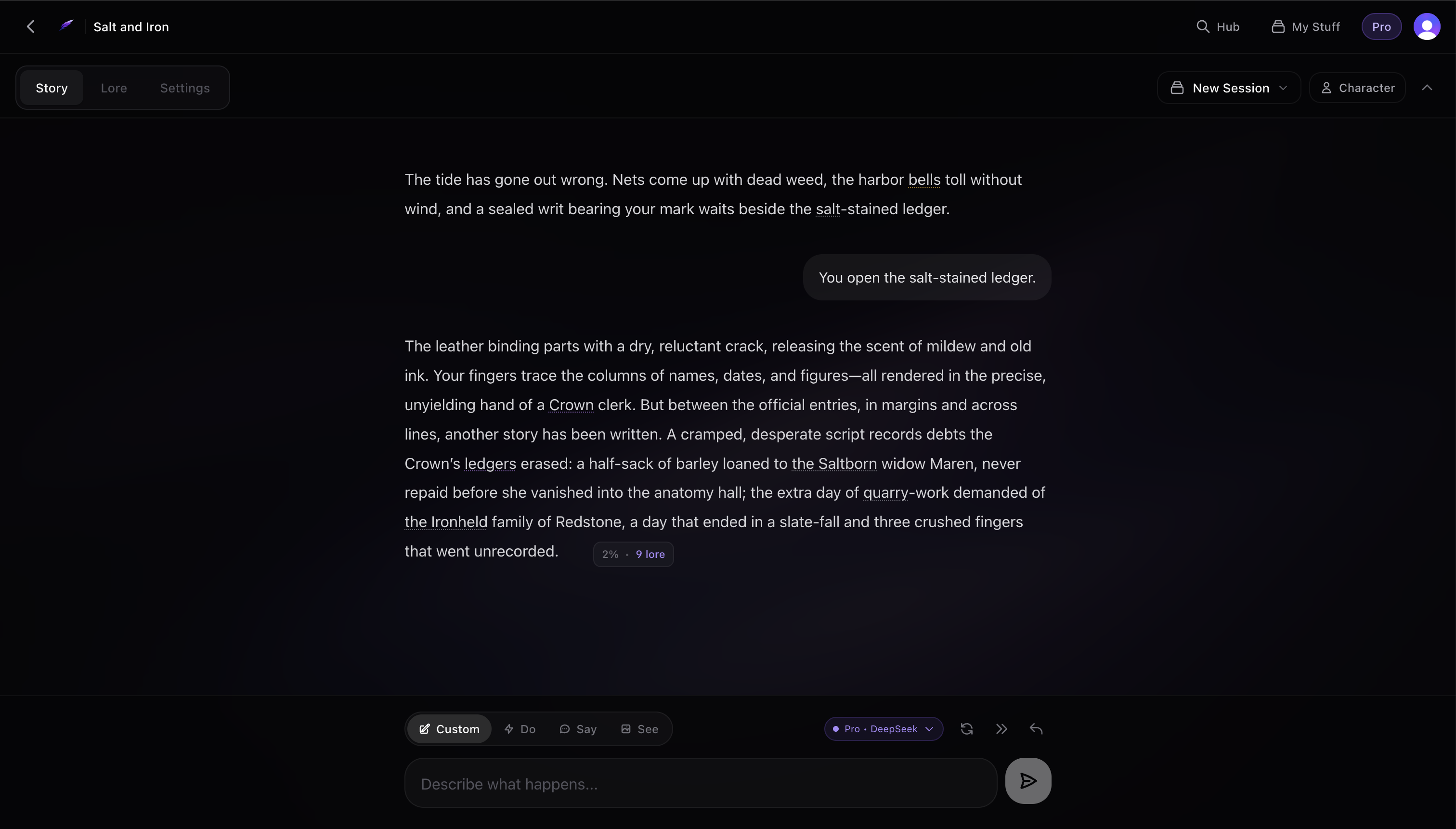 LoreWeaver AI gallery image