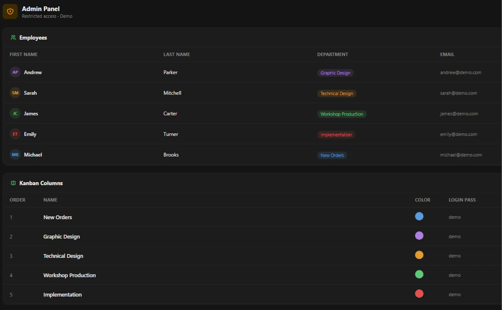 Krennic PMS screenshot 3