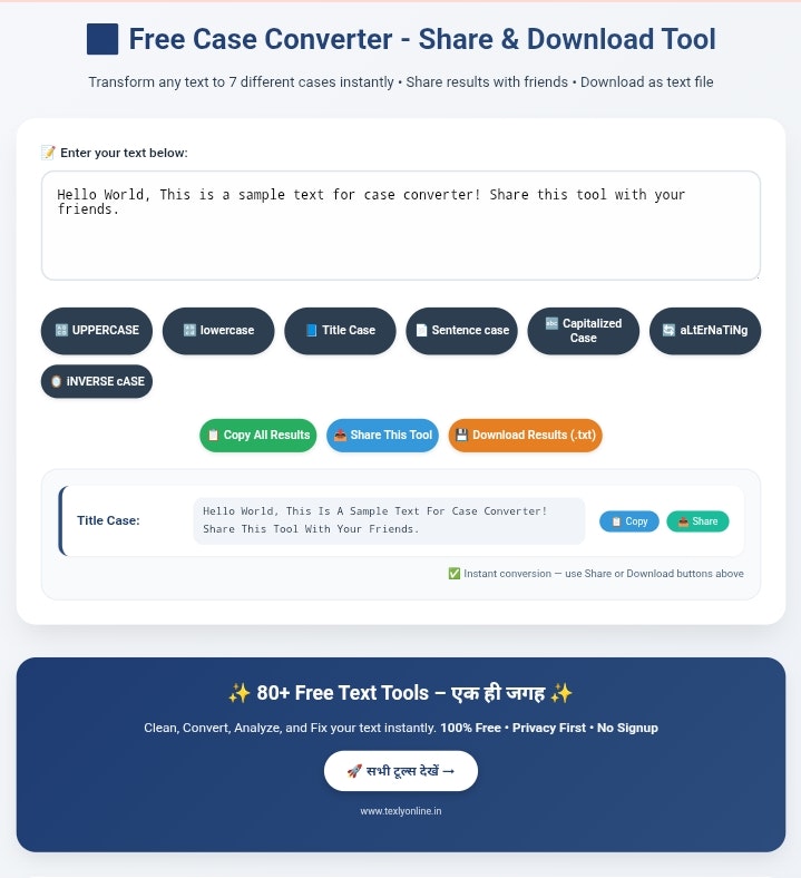 Case Converter gallery image