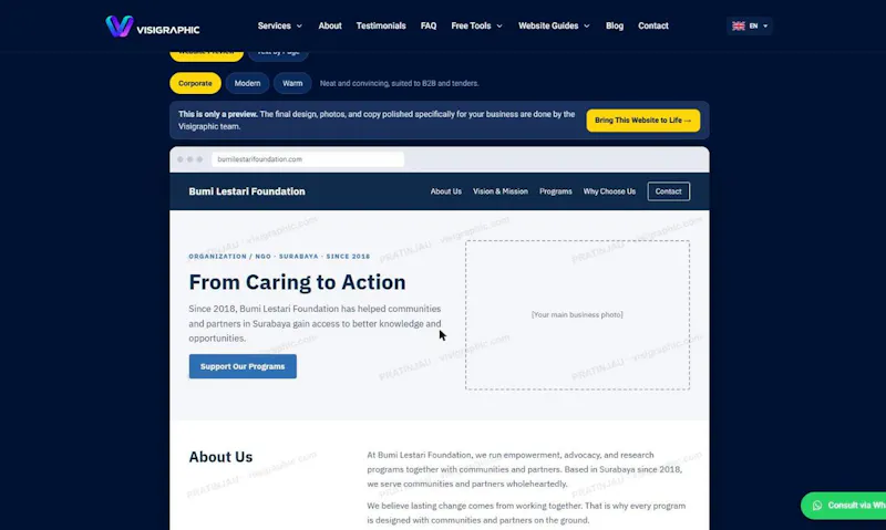 Company Profile Generator for Free screenshot 2